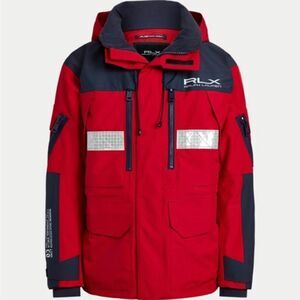 Ralph Lauren Water Repellent Men Hooded Jacket Oversized
